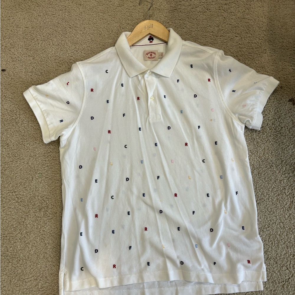 Brooks Brothers Alphabet Polo